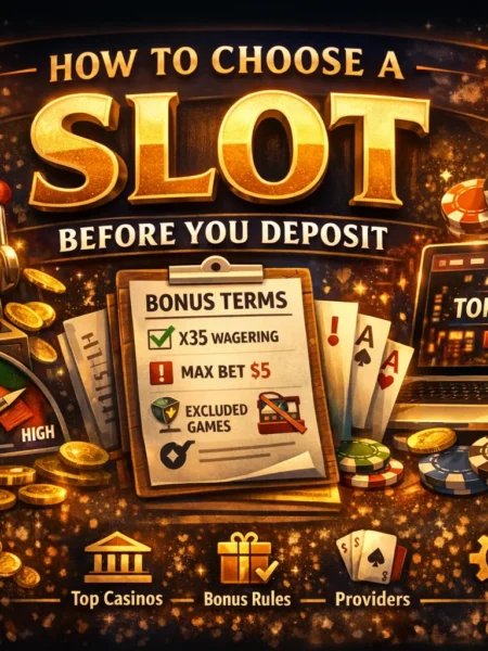 How to Choose a Slot Before You Deposit: Demo Play, RTP, Volatility, and Bonus Terms Explained